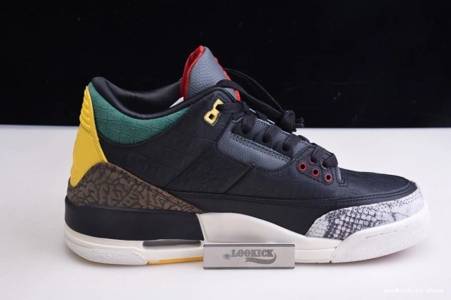 Rep Animal - Retro 3 SE 2.0 Air Instinct CV3583-003 Jordan 0805